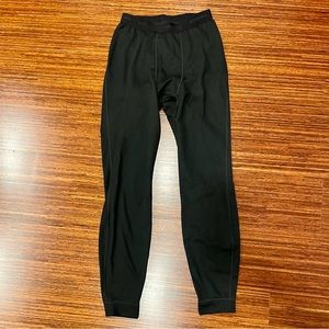 Patagonia capilene base layer pants size small black EUC long underwear
